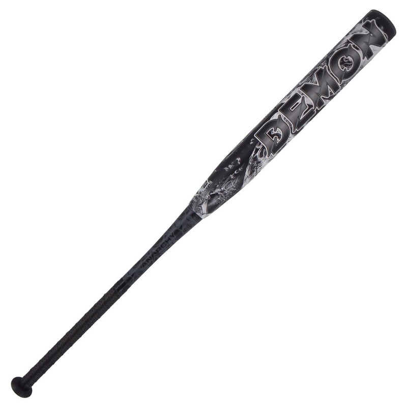 2024 Anarchy Demon LC Black Edition .5oz End Load USA/ASA Slowpitch Softball Bat ASPDMNLCB24A