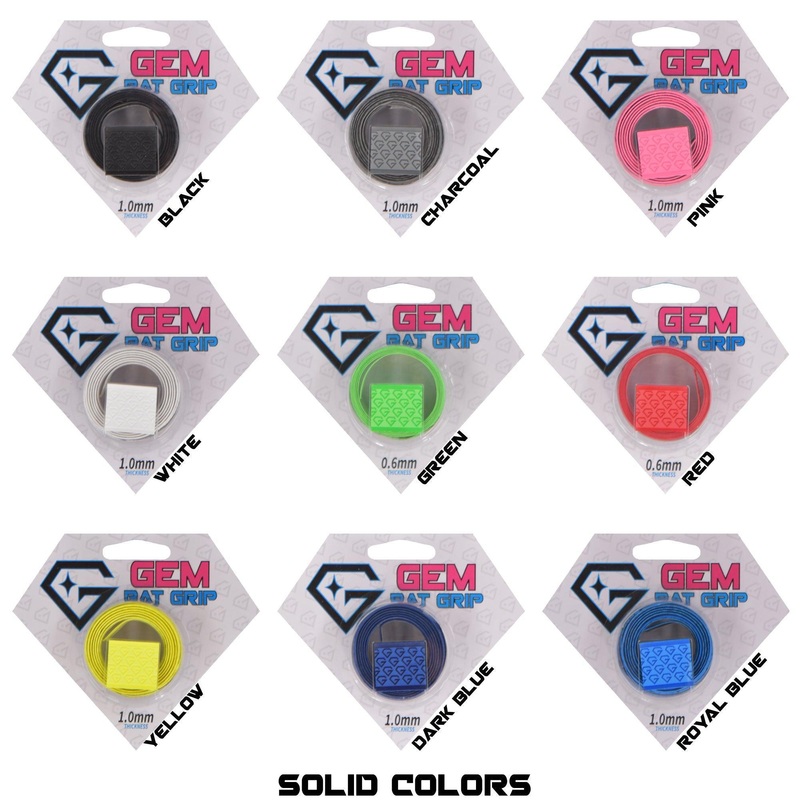 Gem Elite Performance Bat Grip – Solid Colors