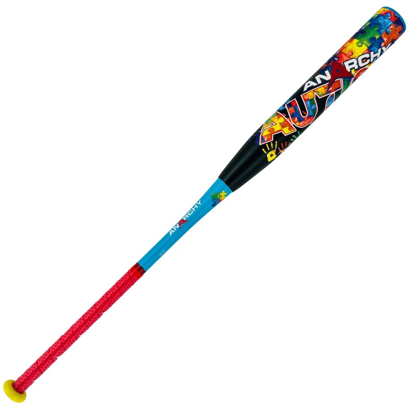 2025 Anarchy Autism Awareness Balanced USSSA Slowpitch Softball Bat ASPAUTB25U