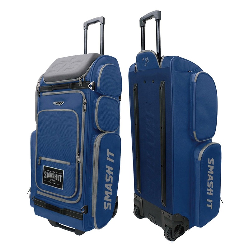 2025 Smash Ops Guerrilla V4 Roller Bag – Navy/Grey
