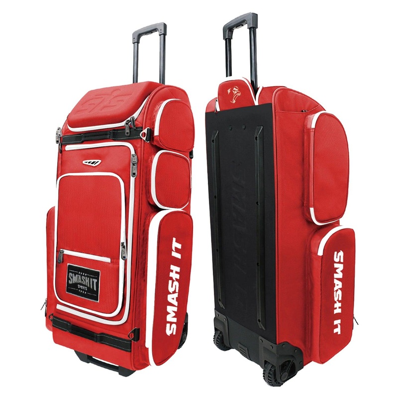 2025 Smash Ops Guerrilla V4 Roller Bag – Red/White