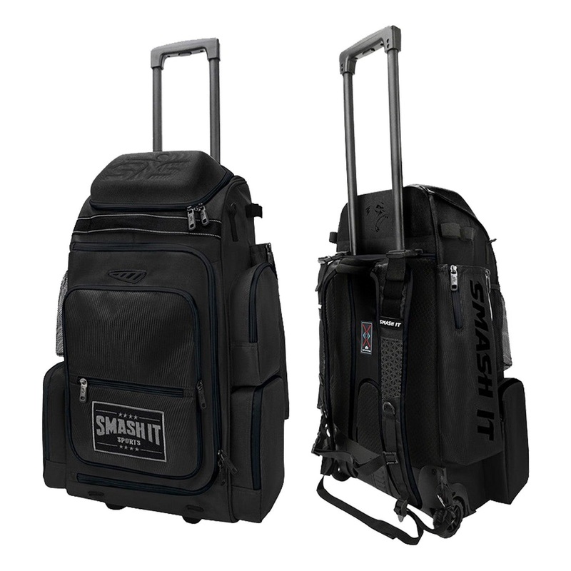 2025 Smash Ops Lil Guerrilla Hybrid Roller/Bat Pack Bag – Blackout