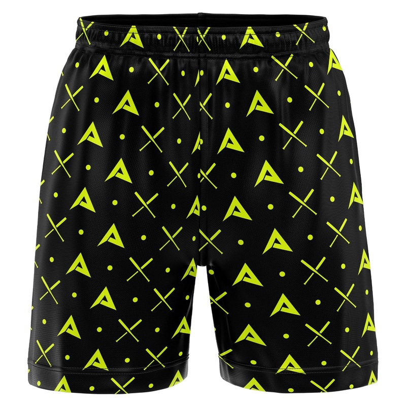 Anarchy Mesh Shorts – Black/Volt