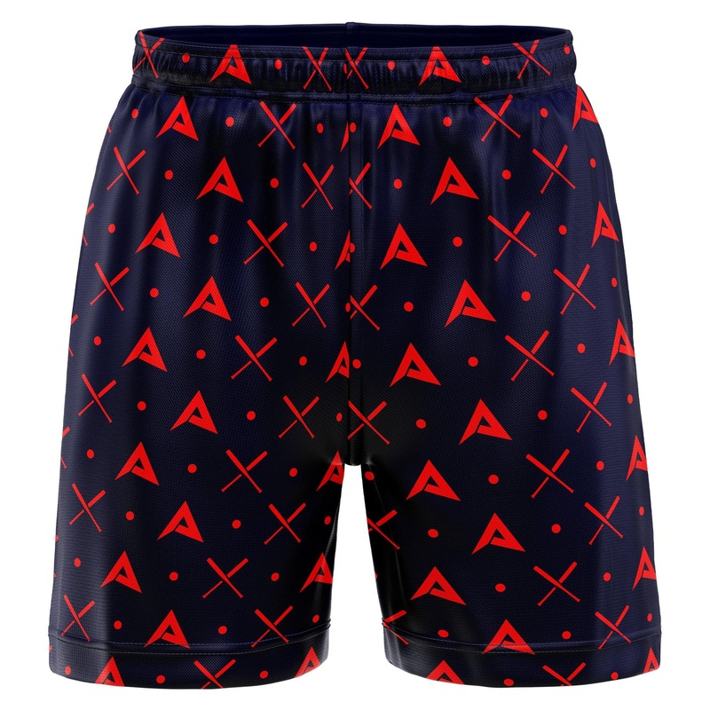 Anarchy Mesh Shorts – Navy/Red
