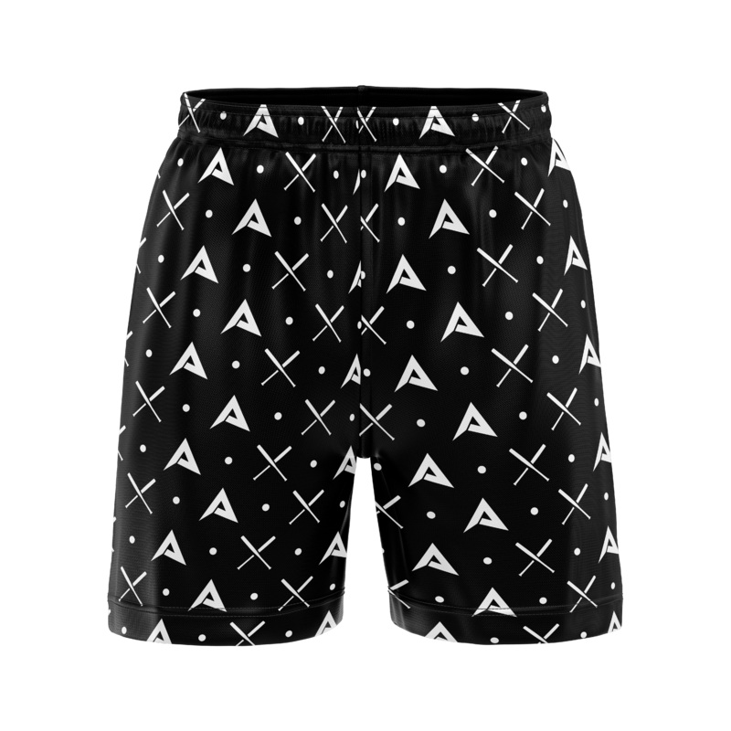 Anarchy Mesh Shorts – Black/White