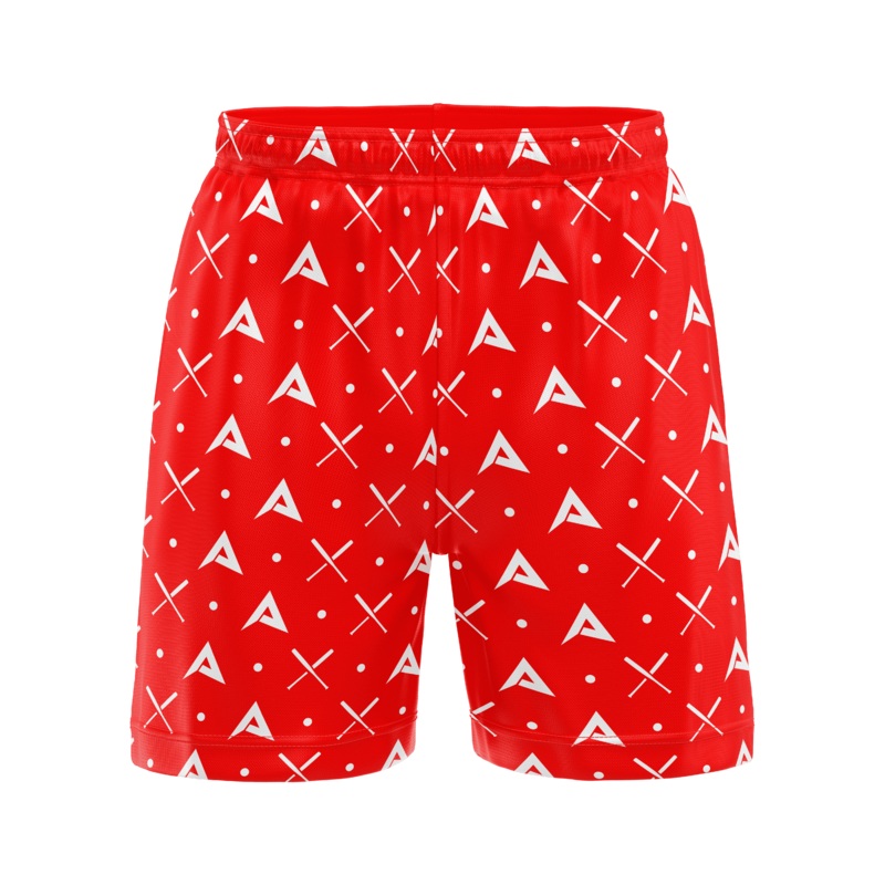 Anarchy Mesh Shorts – Red/White