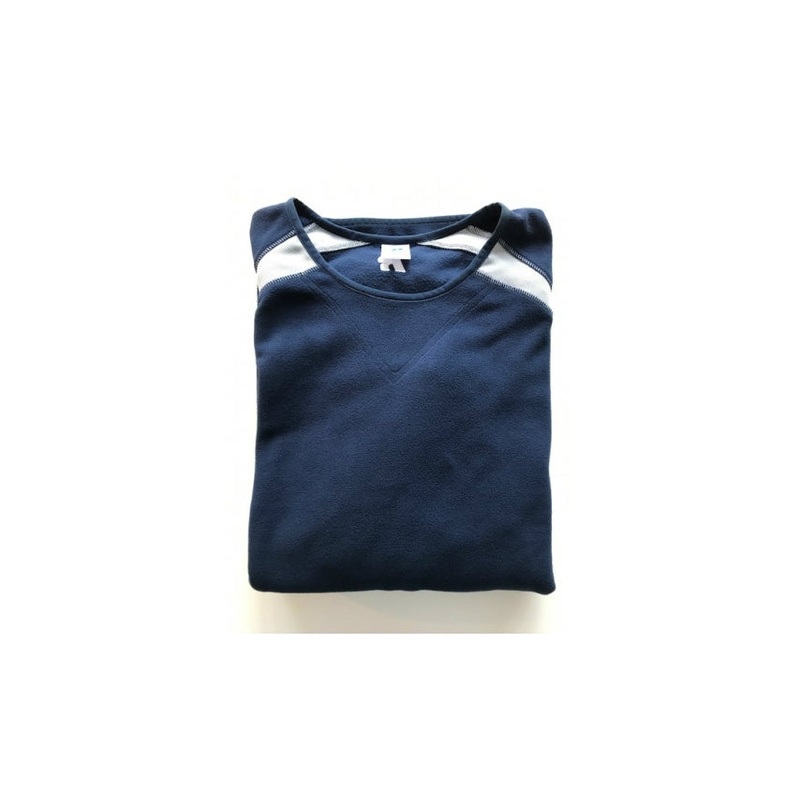 Baseball Fleece Pullover Sweater (Donkerblauw)