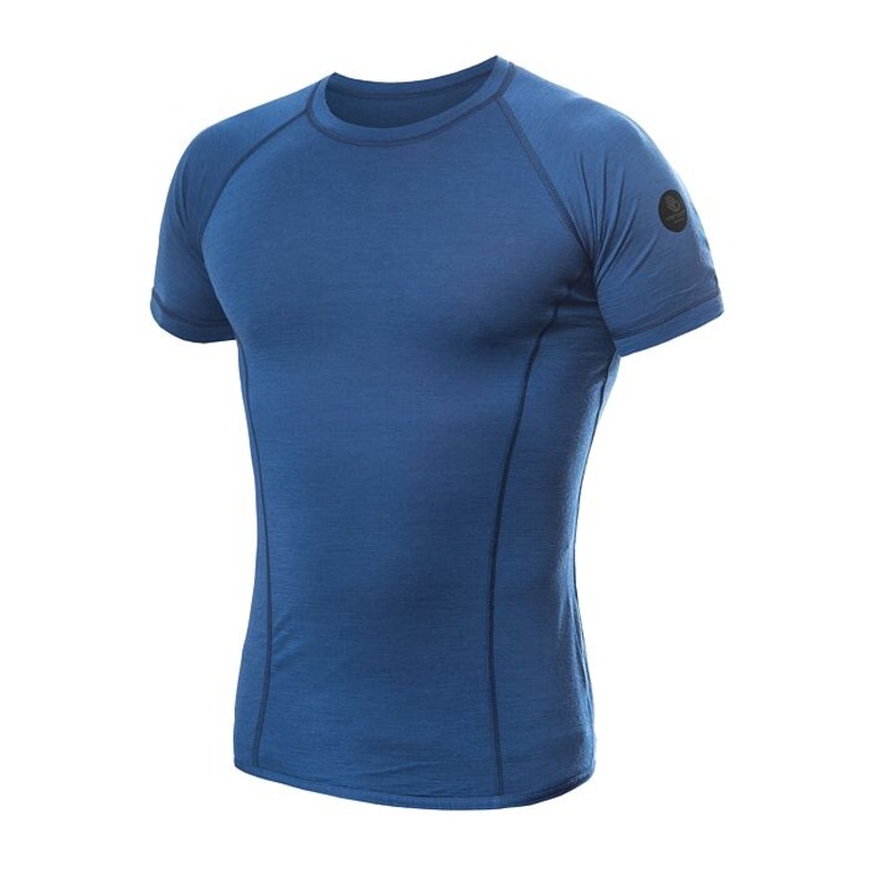 Merino Air Tee Men|Blauw|Zwart|S|M|L|XL