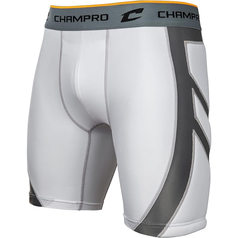 Wind-Up Compression shorts|Wit/Grijs|Jeugd M|Jeugd L|S|M|L|XL