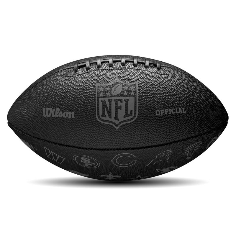 American Football – 32 Team Logo – Black – Incl. oppomp naaldnippel