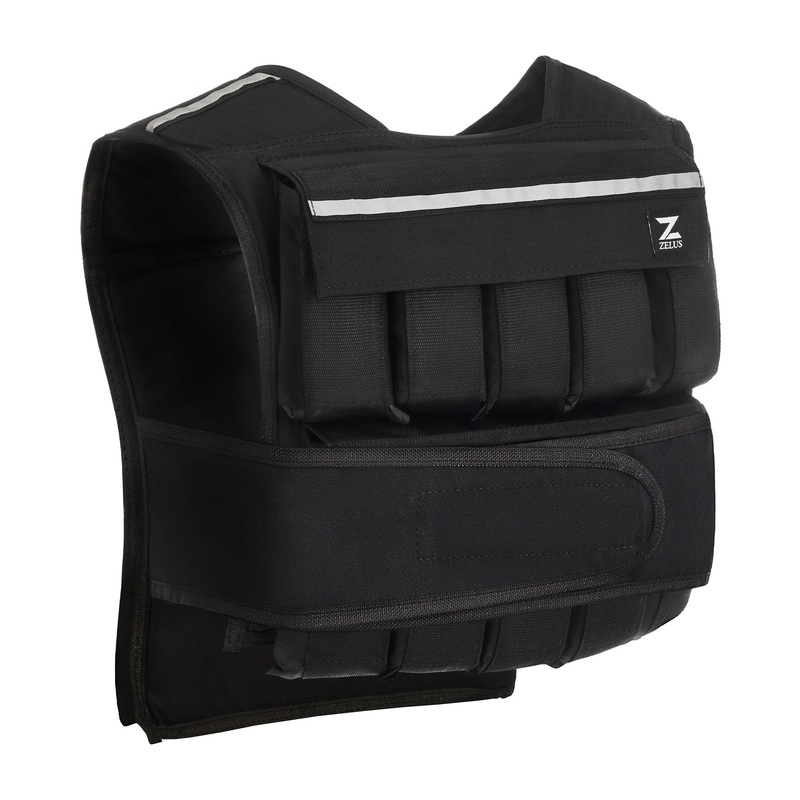Adjustable Weight Vests Enhance Workout Vests with 20-lb