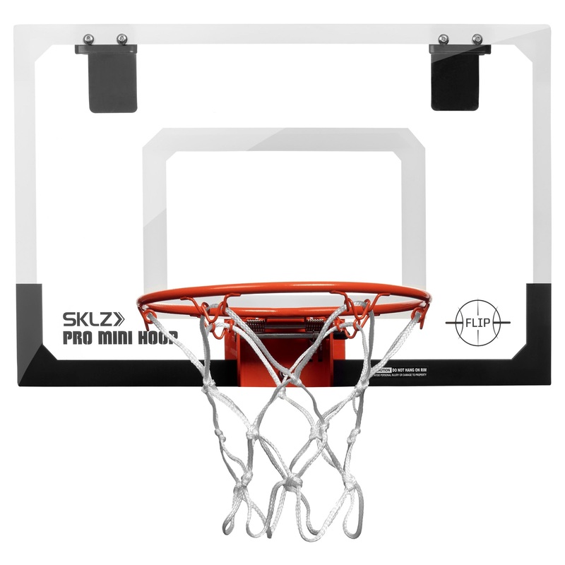 Pro Mini Hoop Flip Over-the-Door Basketball Hoop with Flip-up Rim