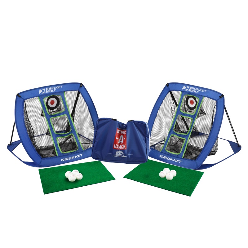 Golf Cornhole Game|Royal Blue|Golf Pattern|Lime Green