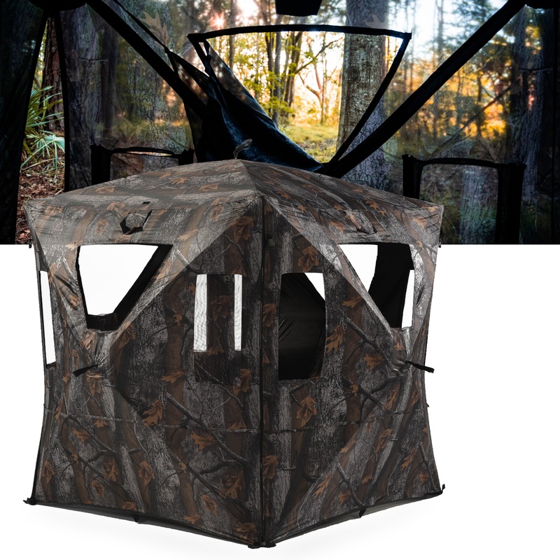 Hunting Blind 360 View Pop-Up Hub Style