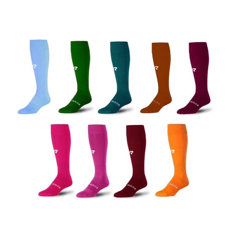 Diamond Fit Socks|Fushia|Teal|Kelly Green|Cardinal|Columbia Blue|Tennessee Orange|M|S|L