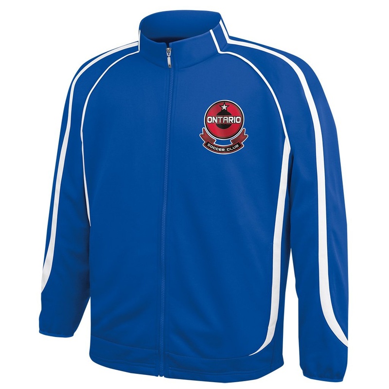 7507 Amherst Jacket ADULT|BLACK/WHITE|NAVY/WHITE|ROYAL/WHITE|SCARLET/WHITE|ADULT SMALL|ADULT MEDIUM|ADULT LARGE|ADULT X-LARGE|ADULT 2X-LARGE