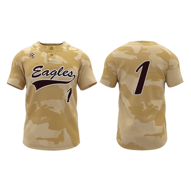 DIAMOND FLEX 2-BUTTON BASEBALL JERSEY