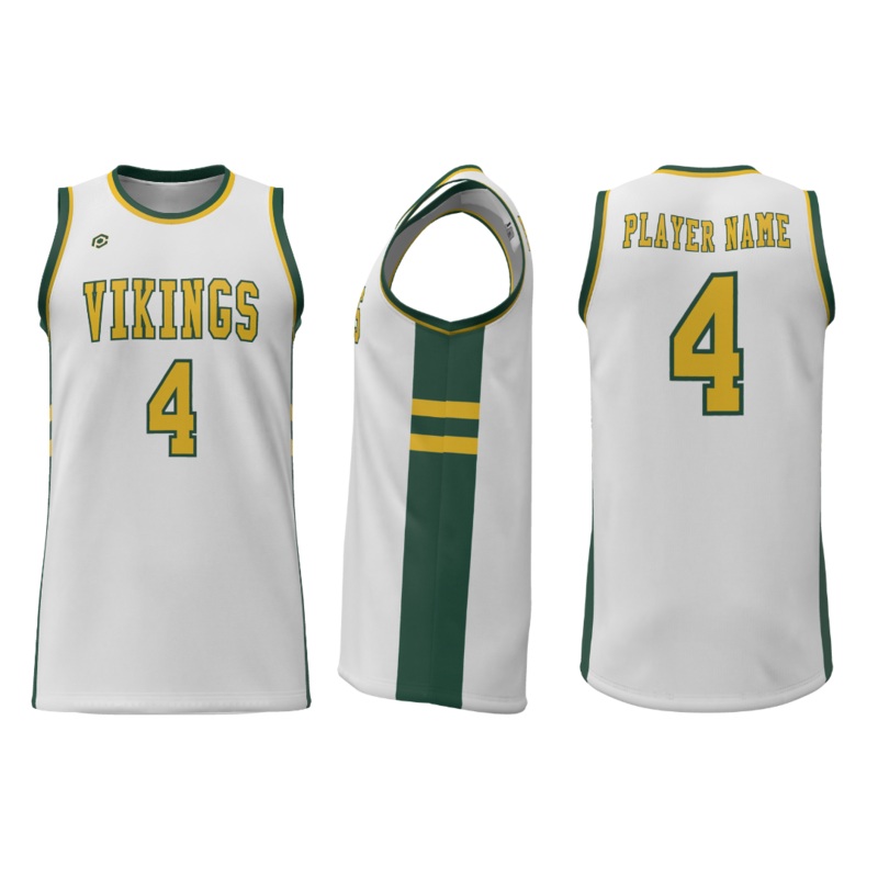 BASELINE CREW NECK BASKETBALL JERSEY – MEN