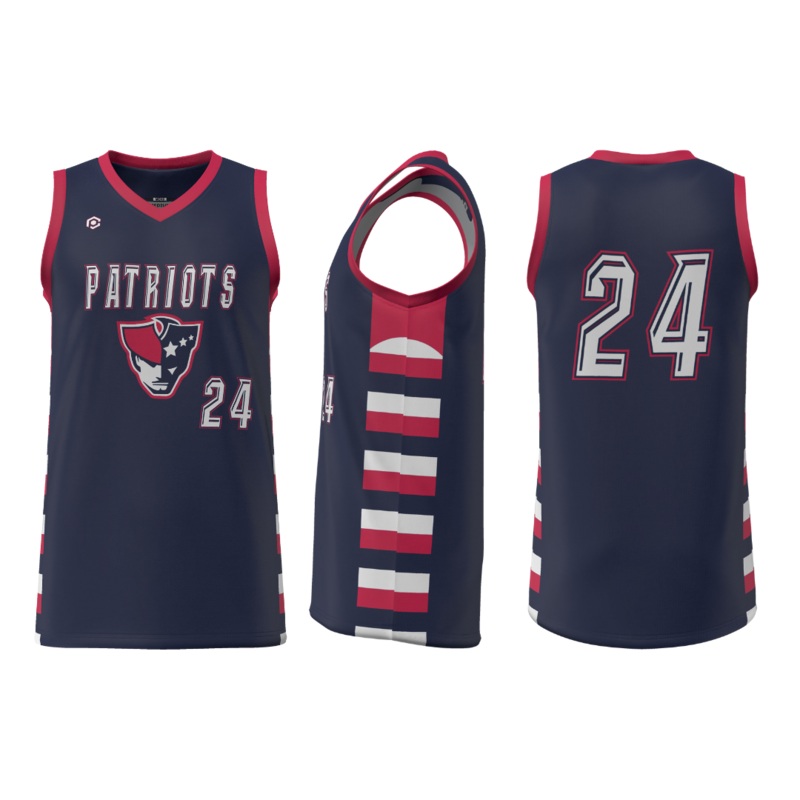 BASELINE V-NECK BASKETBALL JERSEY – MEN