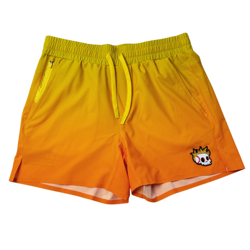 En Fuego Gradient Shorts|Youth Small|Youth Medium|Youth Large|Youth XL|Adult Small|Adult Medium|Adult Large|Adult XL|Adult XXL