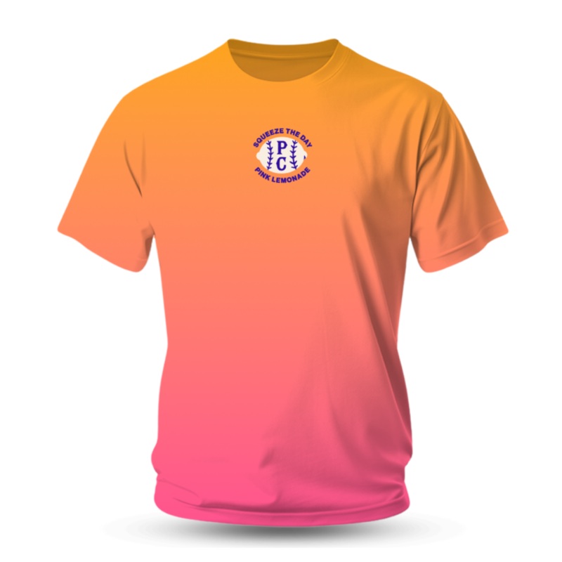 Lemonade Gradient Performance Tee