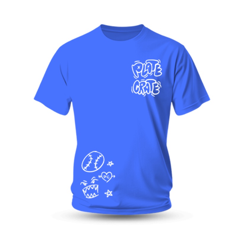 Blue Doodle T-Shirt|Youth Small|Youth Medium|Youth Large|Youth XL|Adult Small|Adult Medium|Adult Large|Adult XL|Adult XXL