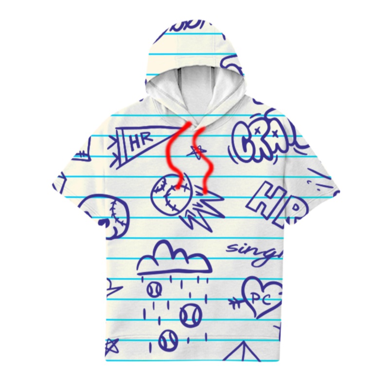 Doodle Shoodie|Youth Small|Youth Medium|Youth Large|Youth XL|Adult Small|Adult Medium|Adult Large|Adult XL|Adult XXL