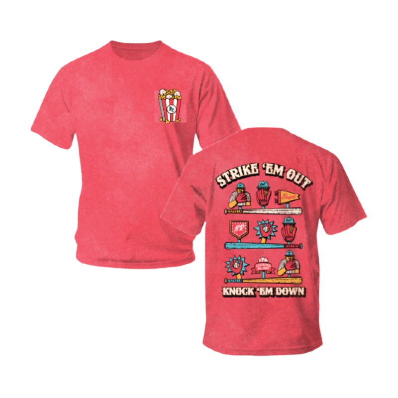 Knock ‘Em Down T-Shirt|Youth Small|Youth Medium|Youth Large|Youth XL|Adult Small|Adult Medium|Adult Large|Adult XL|Adult XXL