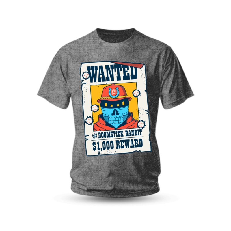 Wanted Stonewash T-Shirt|Youth Small|Youth Medium|Youth Large|Youth XL|Adult Small|Adult Medium|Adult Large|Adult XL|Adult XXL