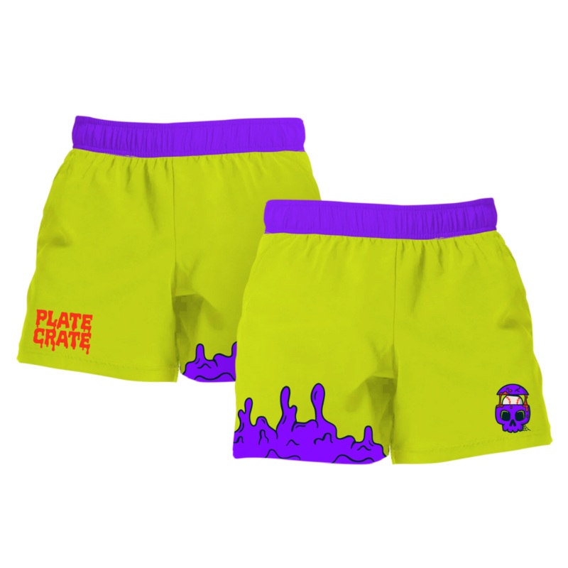 Zombie Slime Shorts|Youth Small|Youth Medium|Youth Large|Youth XL|Adult Small|Adult Medium|Adult Large|Adult XL|Adult XXL