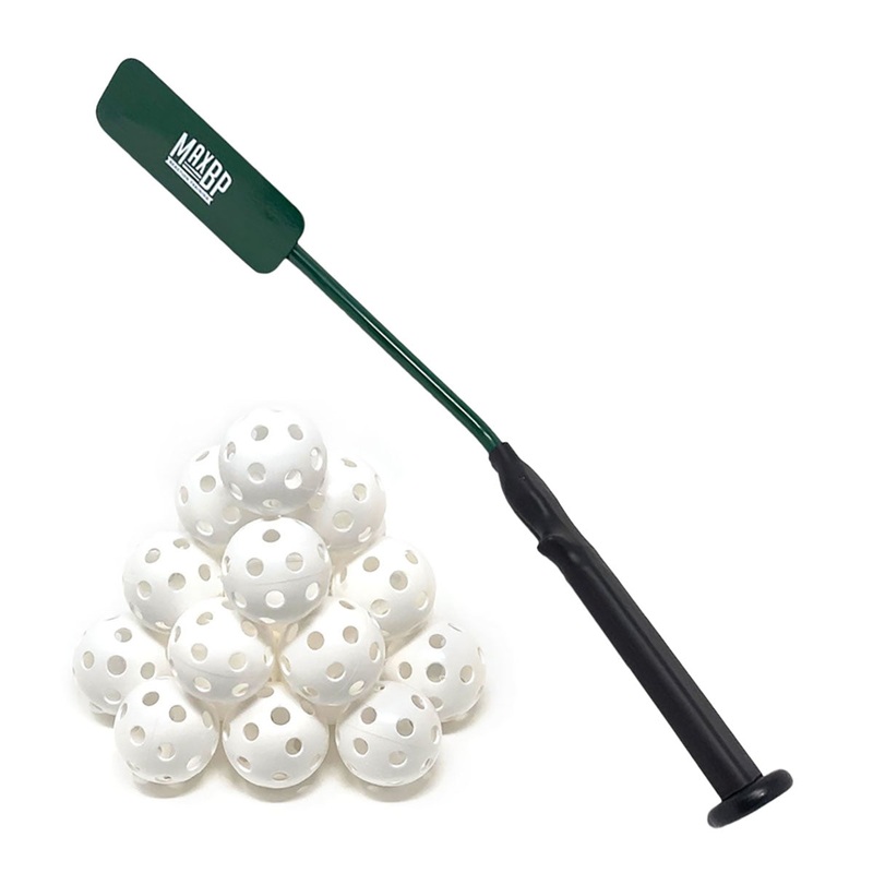 Insider Bat Swing Trainer + 24 White Golf Practice Balls – 35%+ OFF – (SOLD OUT)