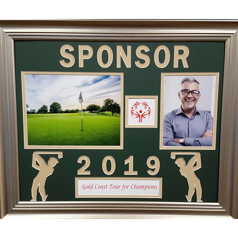 Customized Award for Golf Outing Sponsors