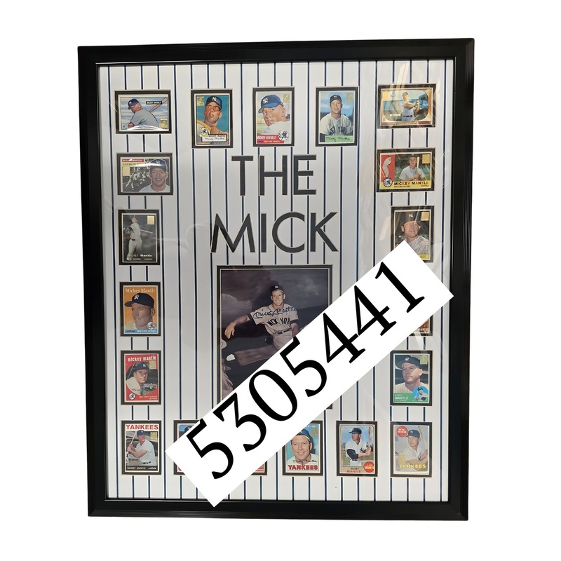 RAFFLE – SIGNED MICKEY MANTLE COLLAGE
