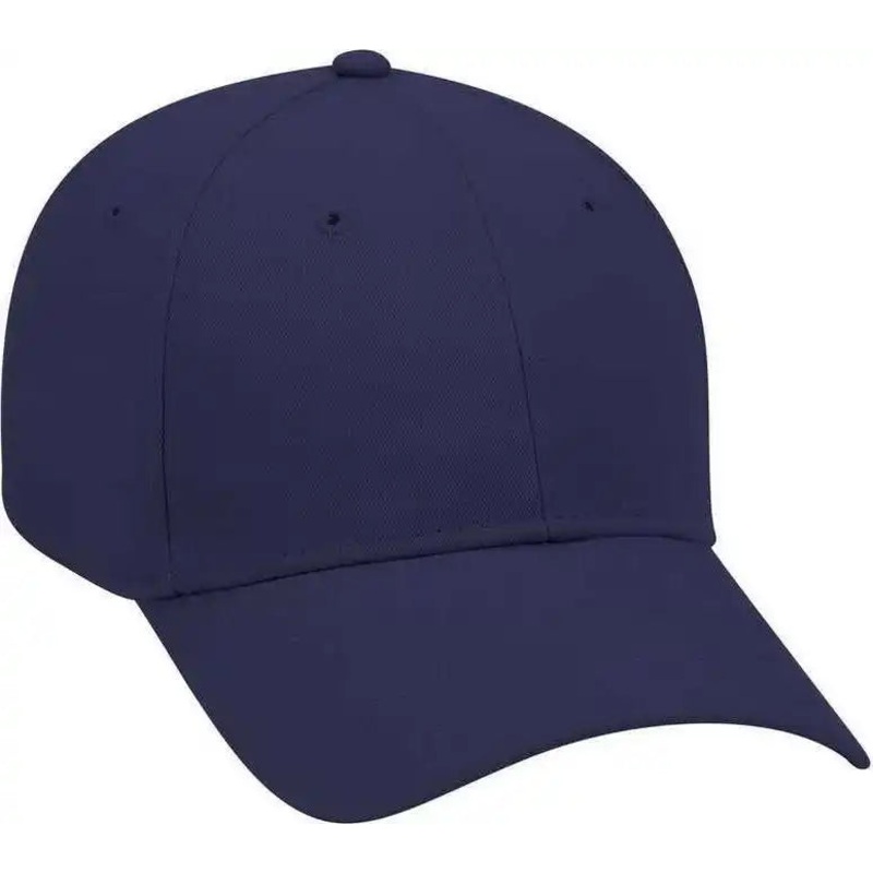 OTTO 19-503 Brushed Cotton Twill Low Profile Pro Style Cap with Full Buckram – Navy