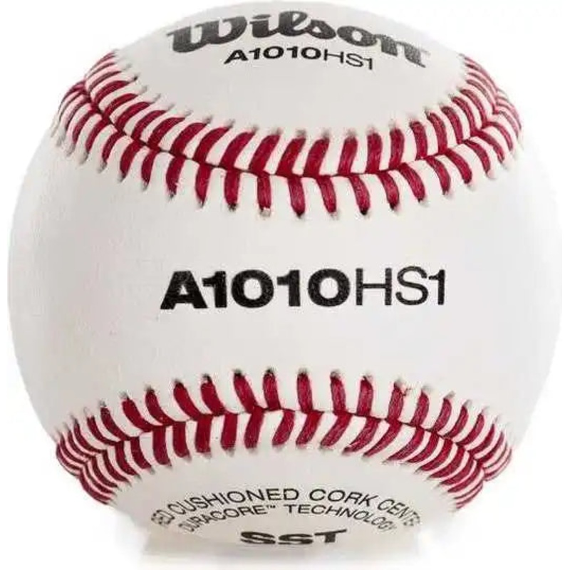 Wilson A1010 HS1 SST SMU FHSAA Baseballs – 1 dozen