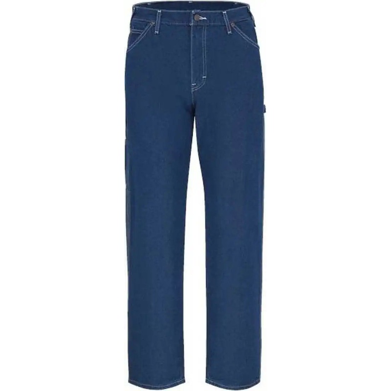 Dickies 1944EXT Lightweight Carpenter Jeans – Extended Sizes – Rinsed Indigo Rigid – 30I