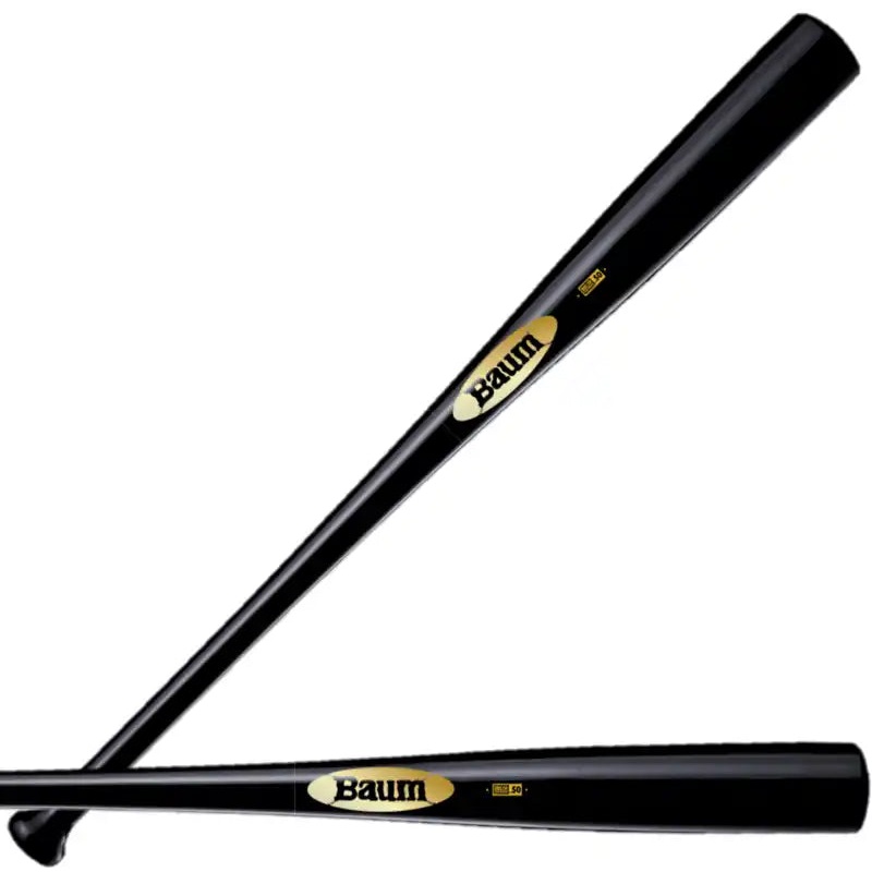 Baum Bat Maple Standard Gold Stock BBCOR Composite Wood Bat BBMSGSTKPRO3 – Black