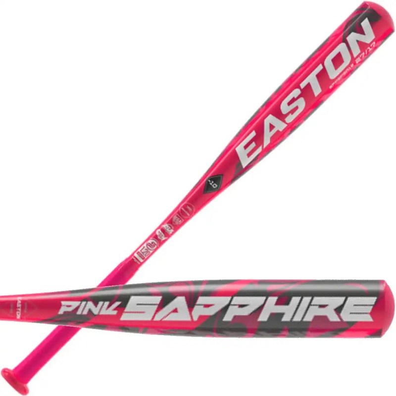 Easton Pink Sapphire Fastpitch Bat (-10) EFP5PSA10 – Pink White