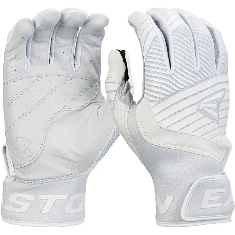 Easton Walk-Off Ethos Adult Batting Gloves – Pure White