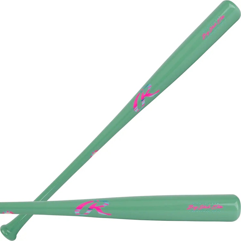 Rawlings Big Stick Elite 110 Maple Wood  Bat  RBSMMV110 – Mint Pink