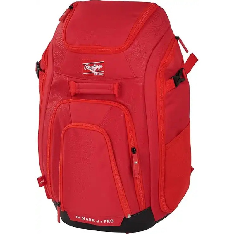 Rawlings Legion 2 Players Backpack – Scarlet