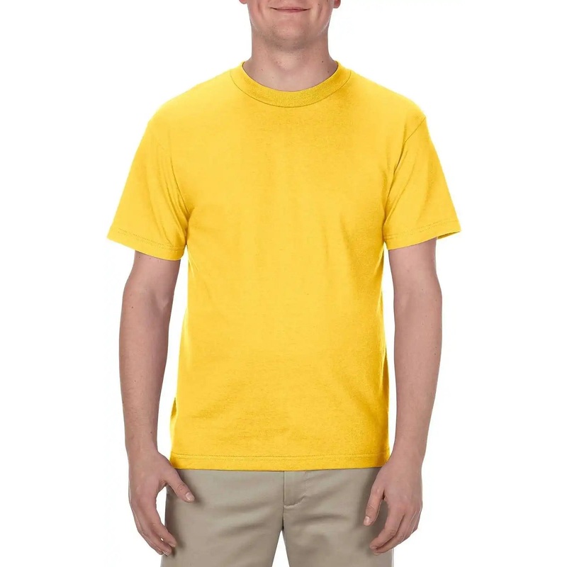 American Apparel 1301 Unisex Heavyweight Cotton T-Shirt – Yellow
