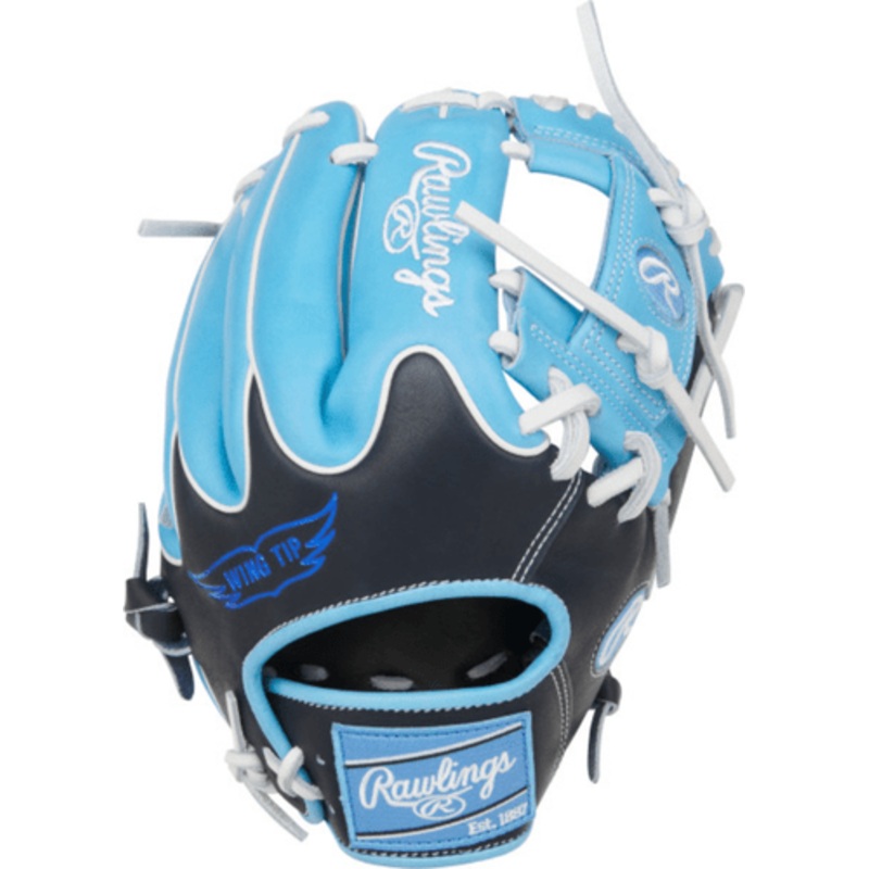 Rawlings Heart of the Hide 11.75 Infield Glove PROR205W-2CB – Columbia Blue Navy