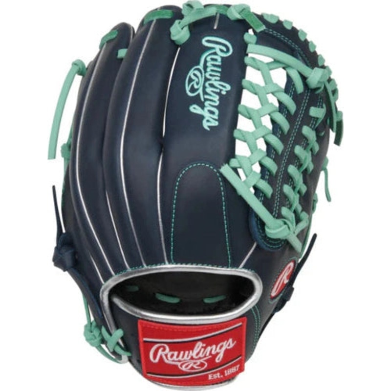 Rawlings R9 Series 11.75 Infield Pitcher’s Glove R9205-4N – Black Mint