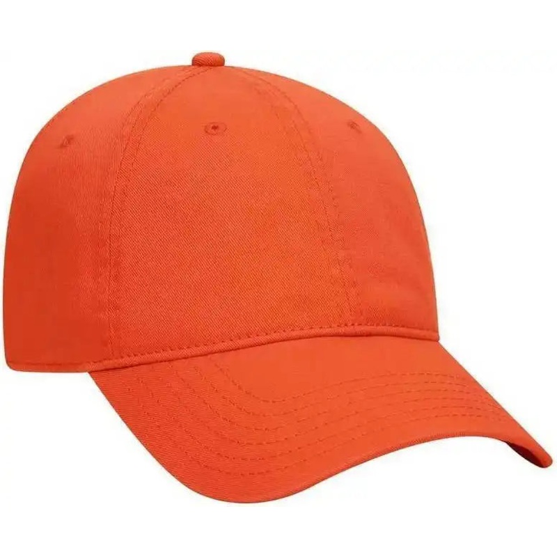 OTTO 18-772 Superior Garment Washed Cotton Twill Low Profile Pro Style Cap – Orange