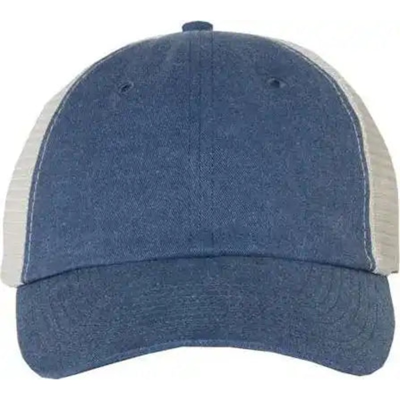 Sportsman SP510 Pigment-Dyed Trucker Cap – Royal Stone