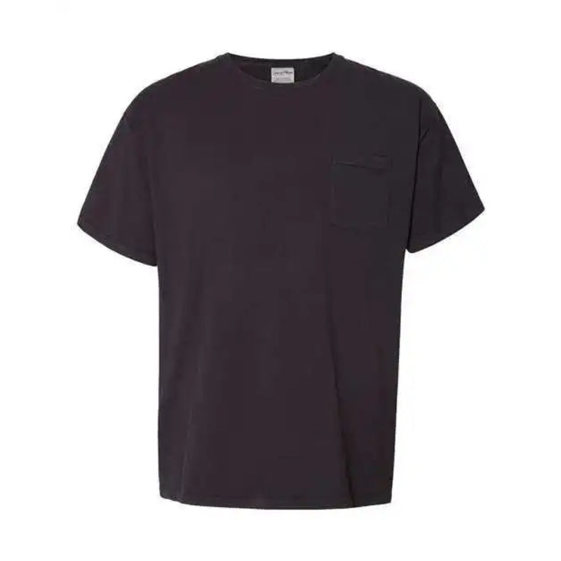 Comfortwash GDH150 Garment Dyed Pocket T-Shirt – Black