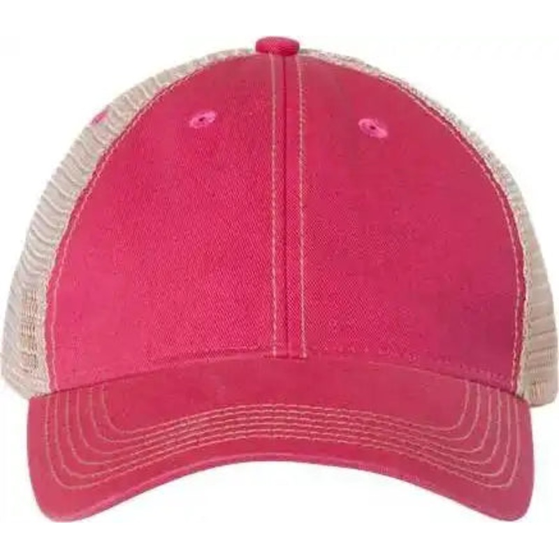 Legacy OFA Old Favorite Trucker Cap – Dark Pink Khaki