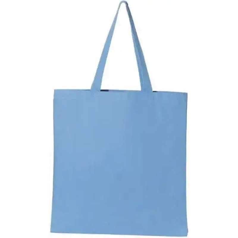 Q-Tees Q800 Promotional Tote – Carolina Blue