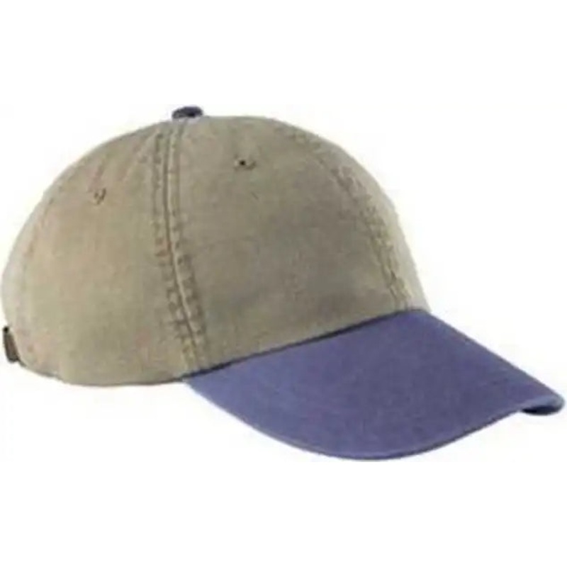 Adams LP101 Optimum Pigment Dyed-Cap – Khaki Royal